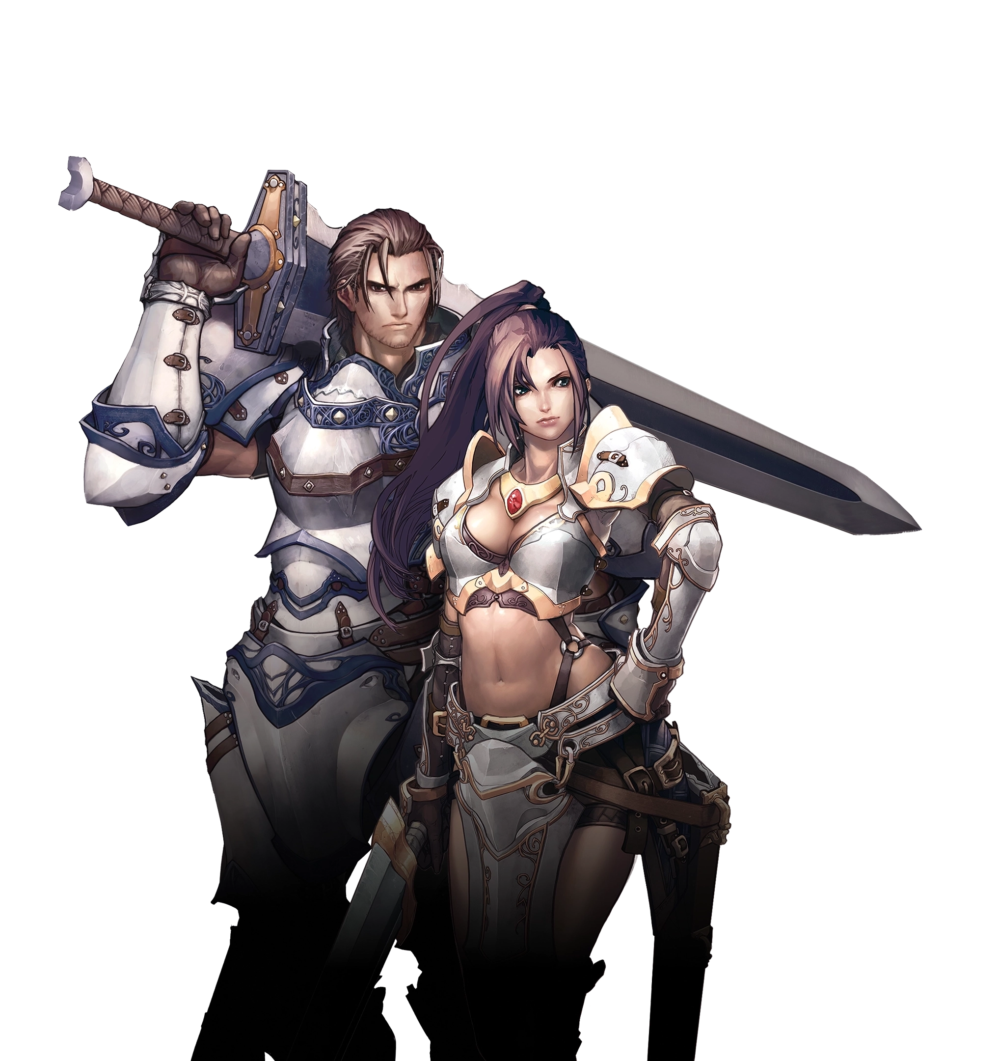 騎士《天堂:經典版》官方角色立繪