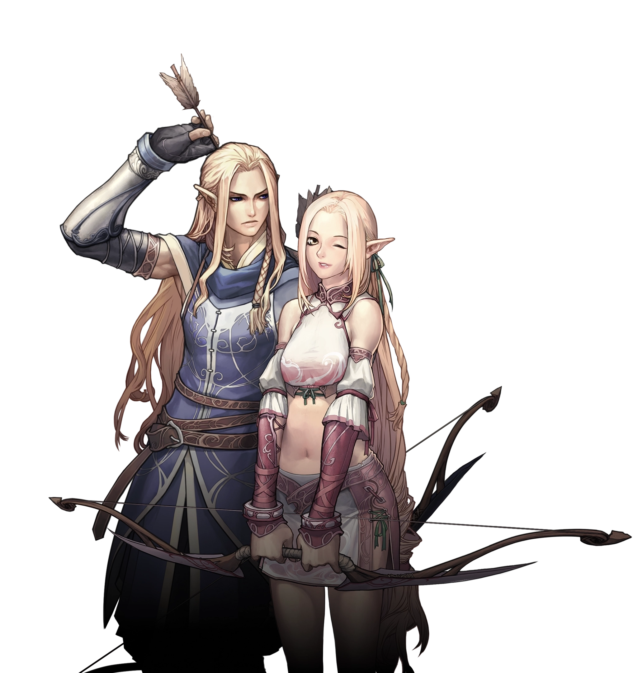 妖精《天堂:經典版》官方角色立繪