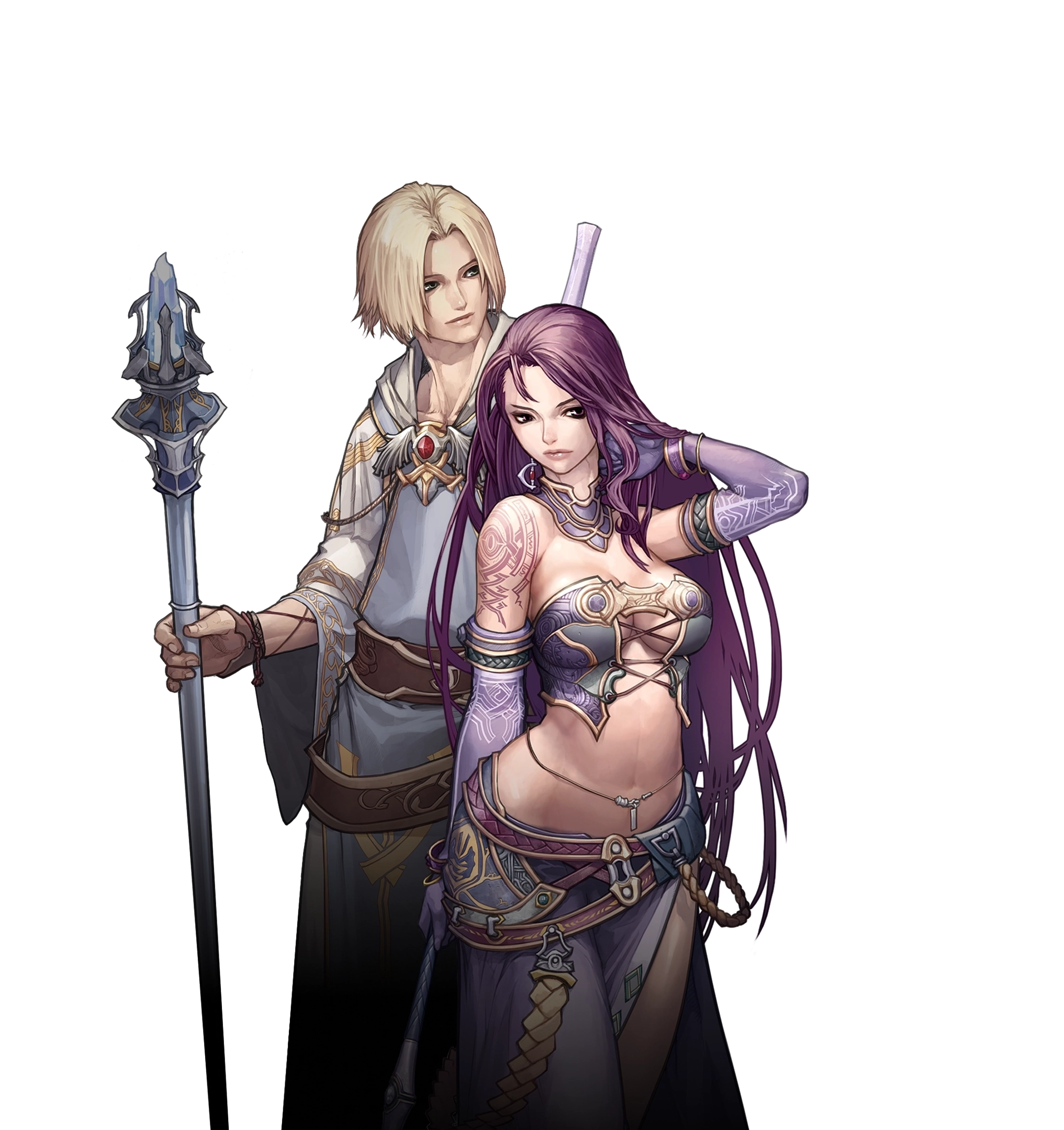 魔法師《天堂:經典版》官方角色立繪